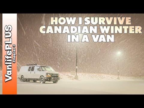 How to Survive Winter in a Van on the Canadian Prairies