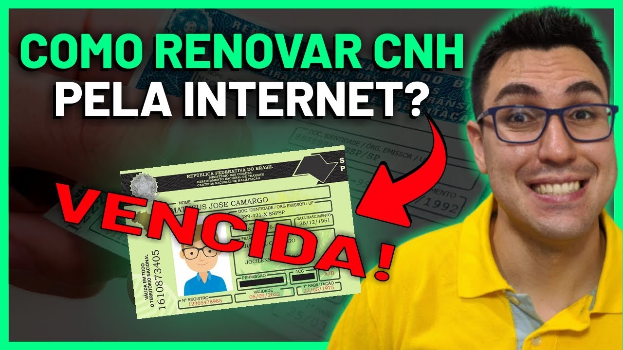 COMO RENOVAR CNH PELA INTERNET? RENOVAÇÃO ONLINE | PASSO A PASSO