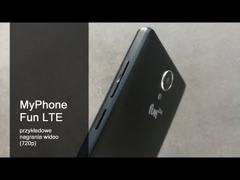 MyPhone Fun LTE - przykładowe nagrania wideo (720p)