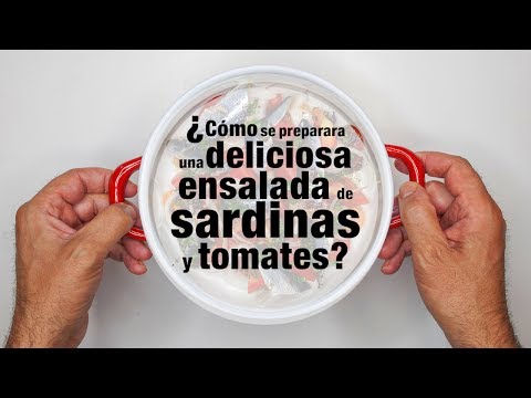 Ensalada de sardinas y tomates - Joan Roca