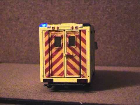 UK Model Ambulance 1/50th scale