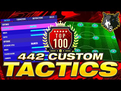 *NEW PATCH* BEST FIFA 21 TOP 100 30-0 CUSTOM TACTICS - BEST FIFA 21 ULTIMATE TEAM 442 CUSTOM TACTICS