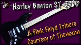 Video thumbnail for Harley Benton ST57DG Full Review by John Robson Guitarist