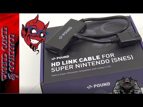 Super Nintendo HDMI Cable from Pound Unboxing Review