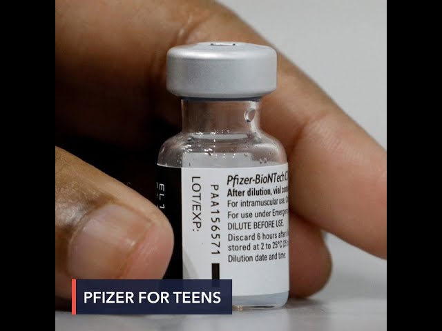 Philippines to allow Pfizer vaccine for ages 12 to 15 years old