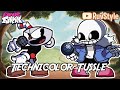 FNF Technicolor Tussle But Sans Vs Cuphead