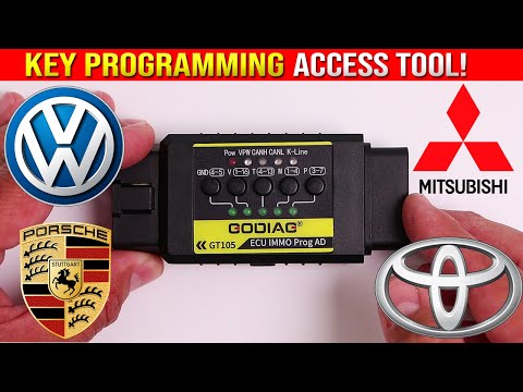 GoDiag GT105 Car Immobilizer Access Tool Review (Key Programming Access IMMU / IMMO Activation)