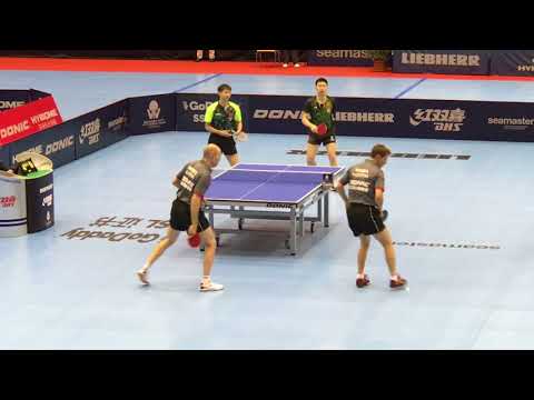 Fang Bo Zhou Yu - Habesohn D Gardos R @ Austrian Open MD-QF 22/09/17 (private video 1080p)