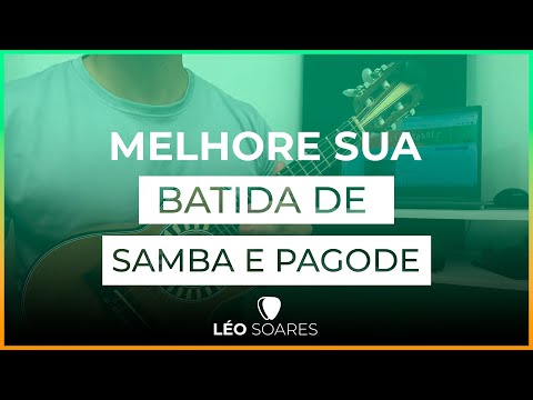 COMO APRENDER A BATIDA DE SAMBA E PAGODE no CAVAQUINHO - AULA DE CAVACO com LÉO SOARES
