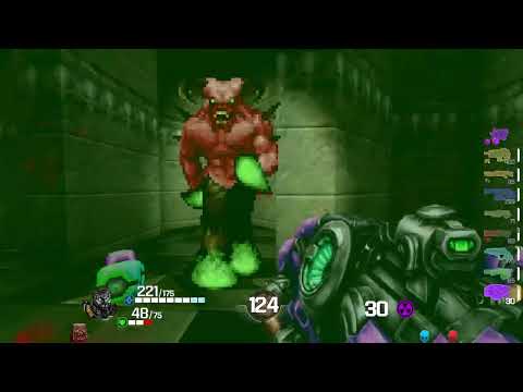Doom, The Way We Remember It + Quake Champions: Doom Edition - E3M5 [Hard + 100% Kills & Secrets]