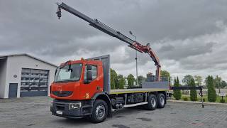 Prodaja Renault KERAX LANDER 370 DXI / 6x4 / PLATFORMA - 7,1 M + HDS FASSI F 175 kamiona platforme - Slika 4 | Autoline RS Renault KERAX LANDER 370 DXI / 6x4 / PLATFORMA - 7,1 M + HDS FASSI F 175 kamion platforma | Slika 4 - Autoline