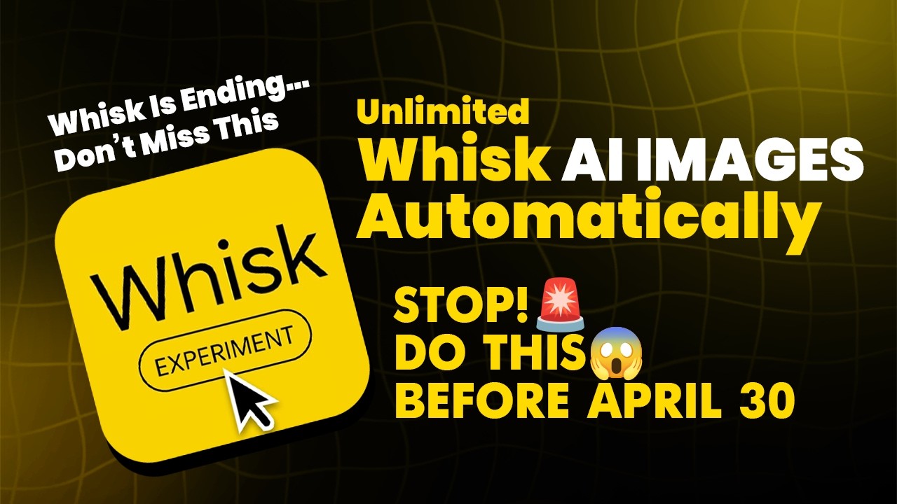 Whisk AI Unlimited Bulk Image Generation (Before April 30 Shutdown)