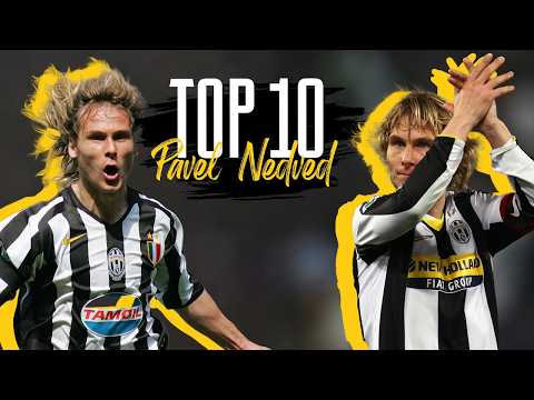Pavel Nedved Top 10 Legendary Goals Impossible To Forget | Juventus