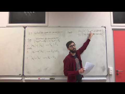 Séries entières - cours 3