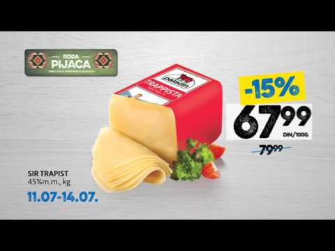 RODA: sveže i povoljno na našoj pijaci 11. - 14.07.2016.