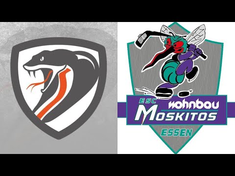 Testspiel Dinslaken Kobras - ESC Wohnbau Moskitos Essen I 29.08.21