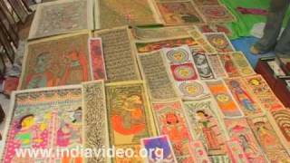 Traditional Madhubani Paintings from Bihar