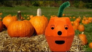 Pumpkin crafts: little pumpkins for Halloween