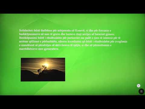 9 11 016 -Java e tetë - Edukatë qytetare - solidariteti dhe bashkëpunimi mes gjinive dhe gjeneratave