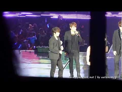 [fancam] 120427 SS4 Indonesia Day 1 - Wonder Boy + Rokkugo cuts (Ryeowook focus)