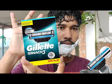 How to shave with Gillette MARCH 3 | Gillette MARCH3 Cartridges Review for Smooth Shaving