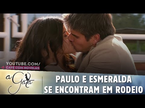 A Gata - Paulo e Esmeralda se encontram em rodeio
