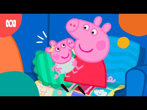 Peppa learns how to hold baby Evie 🍼🐽 | Peppa Pig | ABC Kids
