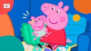 Peppa learns how to hold baby Evie 🍼🐽 | Peppa Pig | ABC Kids