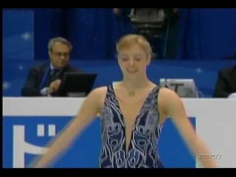 Carolina Kostner 2007 World Championship Short Program ESPN