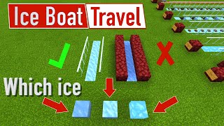 Download lagu Minecraft Ice Boat Travel Howto and Speed Test Results mp3