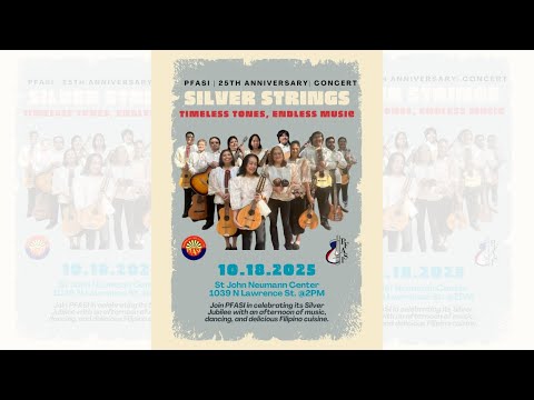 Philippine Folk Medley 1 - PFASI Rondalla Silver Jubilee Concert