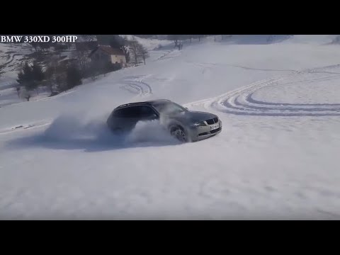 Audi Quattro vs BMW xDrive Comparison - Driving in snow 2019 ❄️