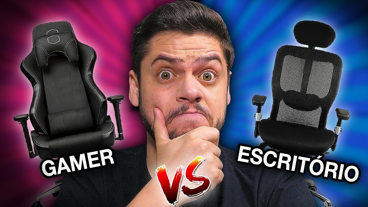 GAMER OU ESCRITÓRIO: QUAL A MELHOR CADEIRA? Como escolher e o que diz quem já comprou? Caliber X1 CM