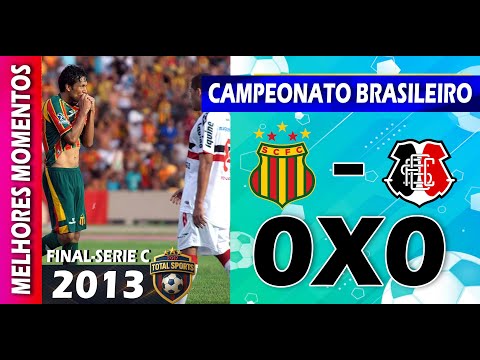 SAMPAIO CORRÊA 0X0 SANTA CRUZ  |  FINAL - CAMPEONATO BRASILEIRO SERIE C 2013