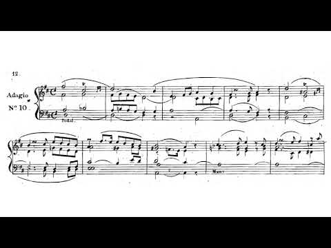 Christian Rinck - 12 Adagios - Op. 57 - No 10, D Major