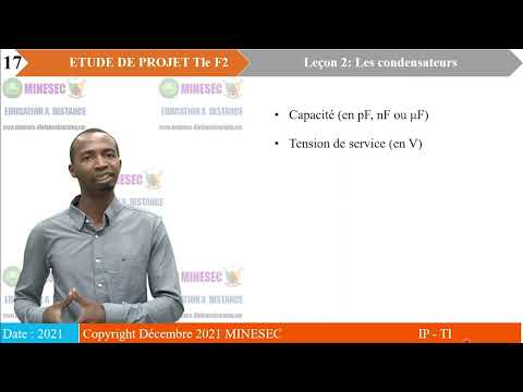 , title : 'IP-TI ETUDE DE PROJETS Tle F2 Leçon 2 les condensateurs'