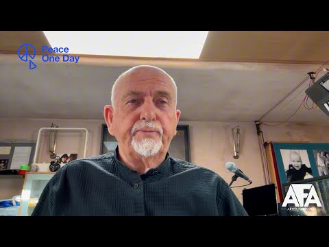 A statement from Peter Gabriel for the Peace One Day Broadcast.