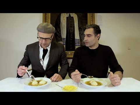 Danskere prøver jødisk mad.