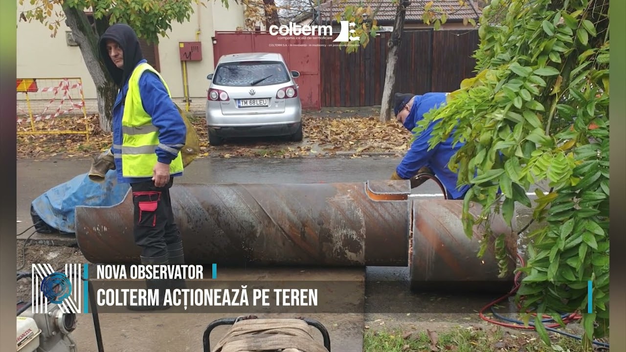 COLTERM ACȚIONEAZĂ PE TEREN