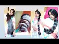 Oily Hair Bun Drop And Folded Braid Hair Bun Bundrop Braids Longhair Hairstyle Haircare
