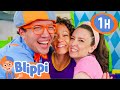 Blippi Meekah And Ms Rachel S Musical Day In The City 1 HOUR OF BLIPPI TOYS