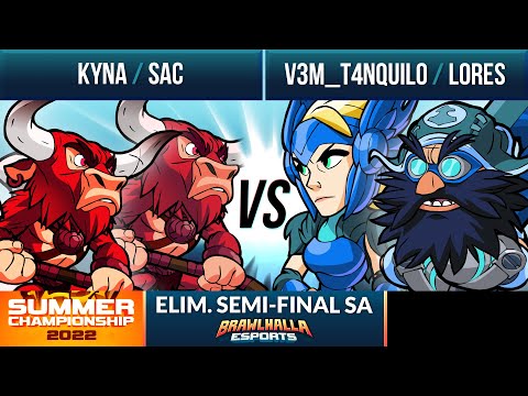 Kyna & SAC vs V3m T4nquilo & Lores - Elimination Semi-Final - Summer Championship 2022 - SA 2v2