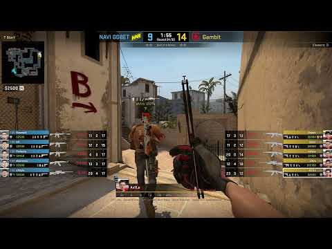 Ax1Le vs NAVI GGBET - de_mirage - T