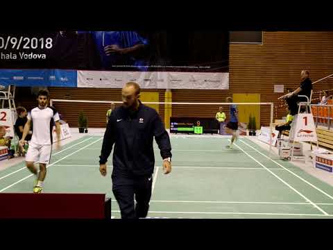 LI NING Czech Open 2018 - Victor SVENDSEN - Thomas ROUXEL - 1. game