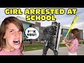 Girl Temper Tantrum Arrested For Smashing School Windows She Lives To Regret It