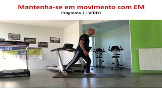 Exercícios de alongamento para os membros inferiores e ,equilíbrio | Mantenha-se em movimento com EM