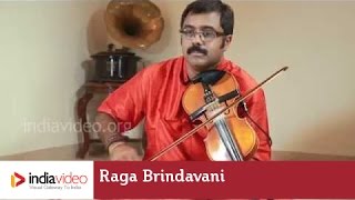 Raga Series - Raga Brindavani on Violin by Jayadevan