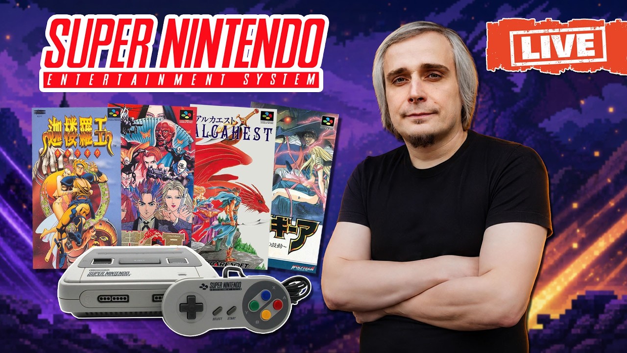 Super Nintendo | СТРИМ 28.06