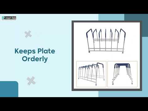 SmartSlide Stainless Steel Kitchen Rack (10 Section)