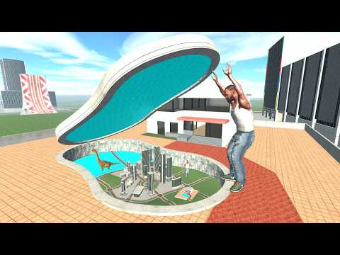 Franklin Found Tiny City in Swimming Pool in Indian Bike Driving 3D